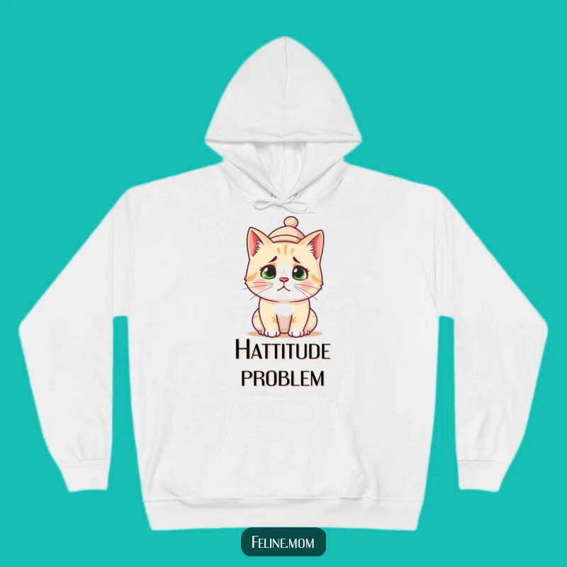 Funny Confused Cat Hoodie: Cozy Up with Quirky Charm