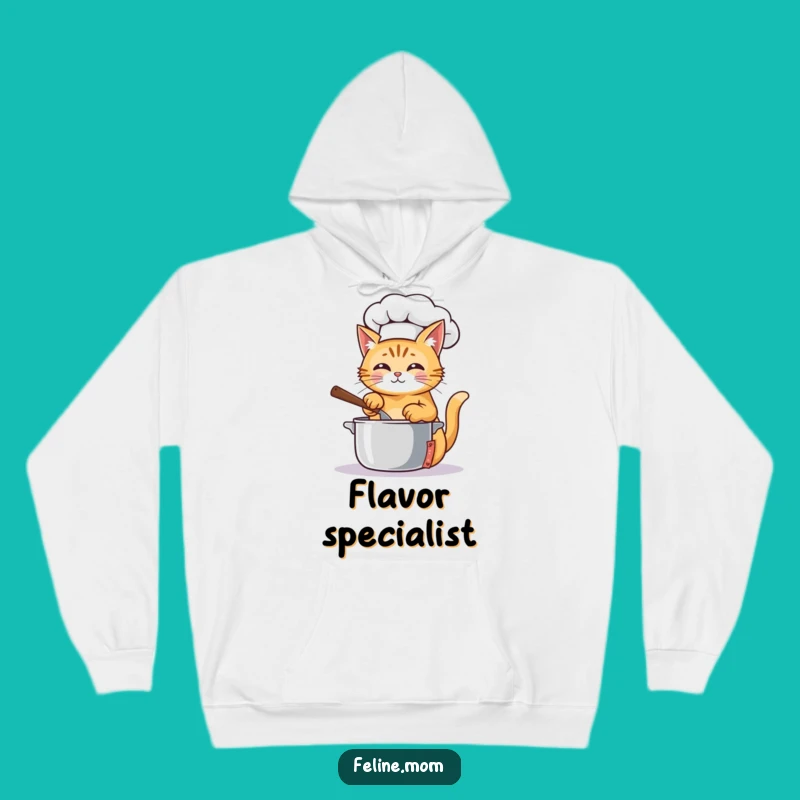 Funny Ginger Chef Cat Hoodie - Cozy Up with Culinary Comedy, The Ultimate Funny Gift