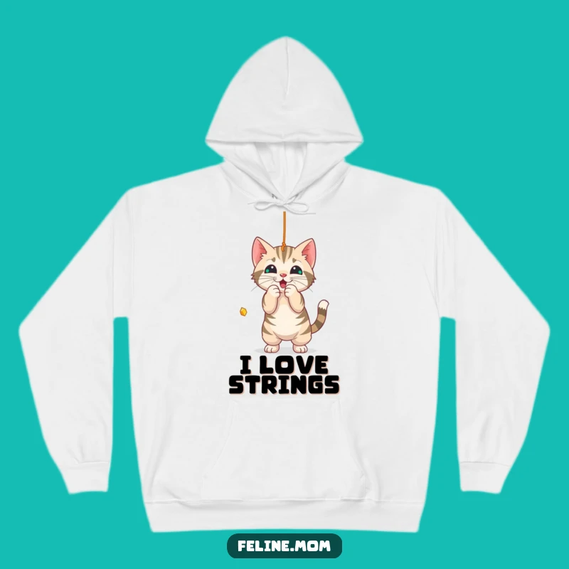 Funny Tabby Cat Hoodie: Cozy Up with Playful Charm