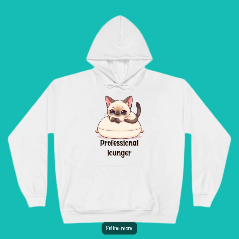 Funny Siamese Cat Hoodie: Cozy Comfort, Elegant Feline Style, Perfect Funny Gift