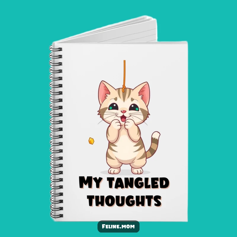 Funny Tabby Cat Notebook: Jot Down Your Playful Ideas