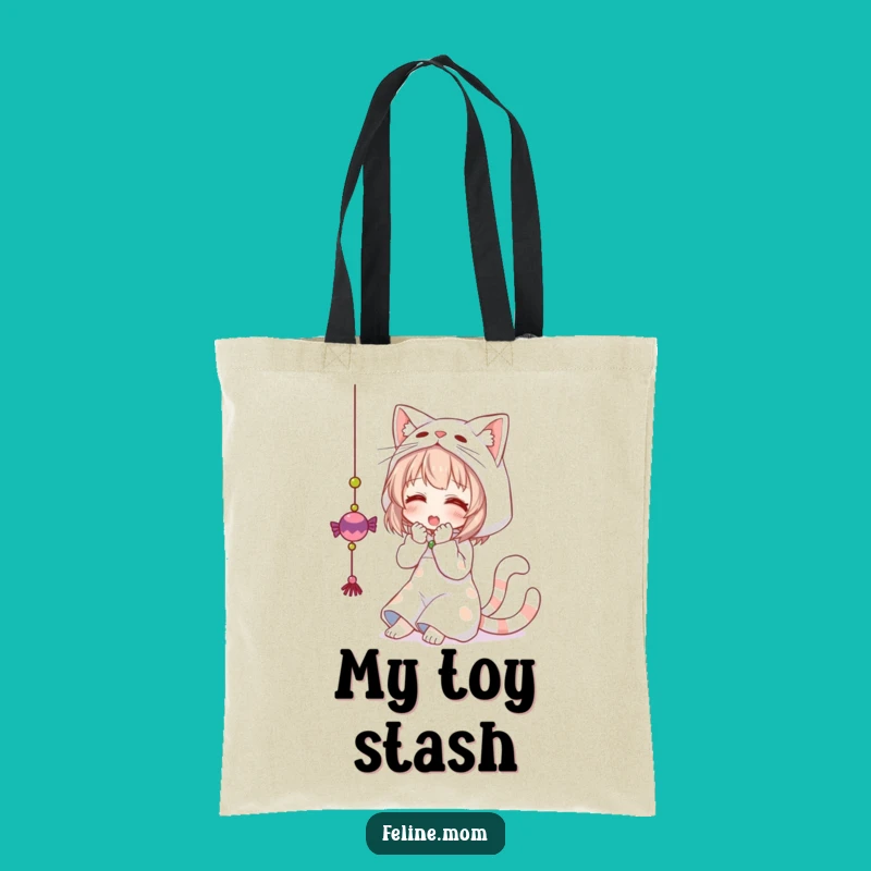 Funny Cat Costume Tote Bag - Carry Your Essentials with Playful Style!